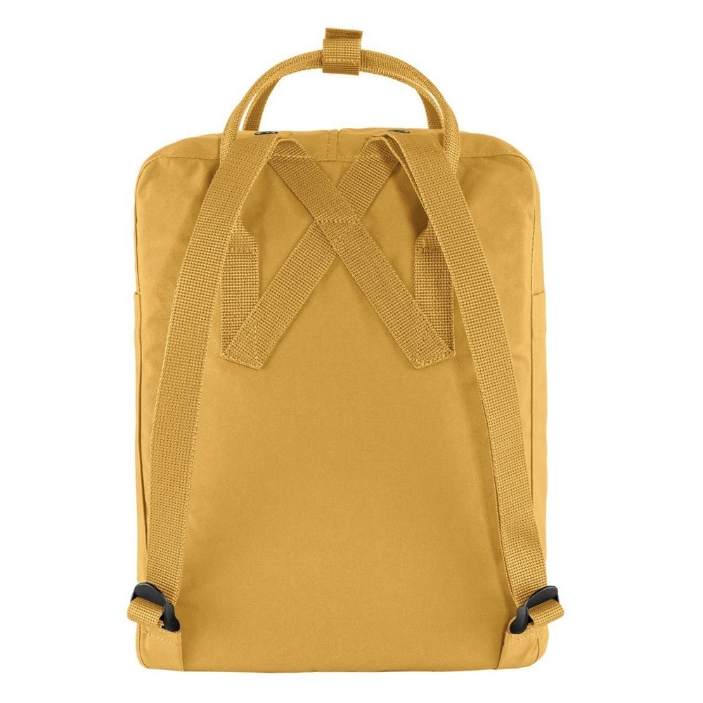 New Fjallraven Kanken Classic Backpack Ochre Yellow 23510 Sweden Canvas - Picture 2 of 3